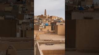 Ghardaia Market Square  Road to Algeria algeria ghardaia [upl. by Notxam]