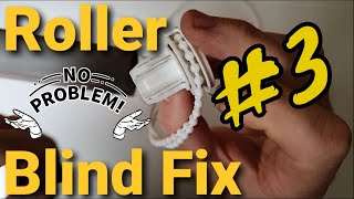 Putting the CHAIN back on a ROLLER BLIND  WITHOUT taking it apart fully [upl. by Frydman]