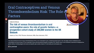 Understanding the Risk of Venous Thromboembolism with Oral Contraceptives 💊 [upl. by Pyne]