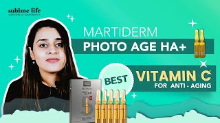 MartiDerm Photo Age HA Ampoules Review Best Skincare For Healthy Skin [upl. by Perrine132]