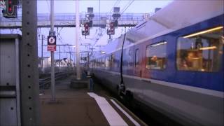 ᴴᴰ TGV ATLANTIQUE AU DEPART DU MANS 72 [upl. by Frager]