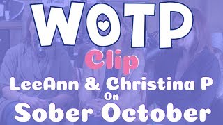 LeeAnn Kreischer and Christina P on Sober October [upl. by Amisoc]