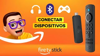 Cómo CONECTAR Dispositivos BLUETOOTH al Amazon Fire TV Stick  Mandos Auriculares Teclados [upl. by Weitman589]