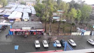 Hailstones Wind Rain Pokhara [upl. by Ydorb]