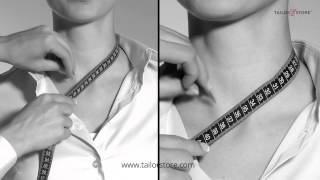 How to measure your neck  Womans body measurement guide [upl. by Everrs910]