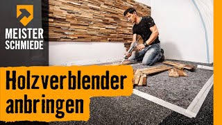 Natursteinverblender anbringen  HORNBACH Meisterschmiede [upl. by Airbma853]