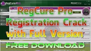 RegCure Pro Registration Crack with Full Version Free Download [upl. by Einolem]