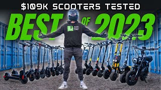 Best Electric Scooters  I Tested Over 100K Worth Heres My Top Picks [upl. by Hokanson]