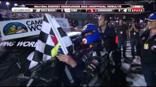 Michael Waltrips Emotional Win Daytona 2011 [upl. by Rokach]