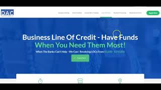 David Allen Capital Business Line of Credit Flexible Funding for Your Business [upl. by Hesper]