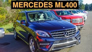 2015 Mercedes ML400 4Matic  Off Road And Track Review [upl. by Shipp507]