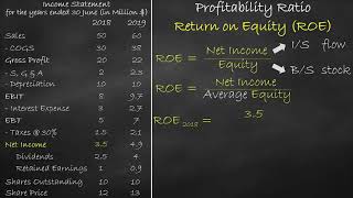 Profitability Ratio  Return on Equity [upl. by Fredericka243]