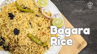 బగారా అన్నం  Bagara Rice  Bagara Hua Khana  Bagara Rice Recipe in Telugu [upl. by Richara]