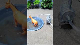 Diy how to make horse water bathed  Mini motor water pump mini tractor project  293 [upl. by Dunc]