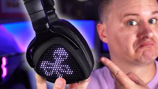 ASUS ROG Delta S Animate Gaming Headset Review with Mic Test [upl. by Cosma]