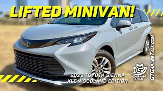 2023 Toyota Sienna XLE Woodland Edition A Lifted OffRoad Minivan [upl. by Tybie]