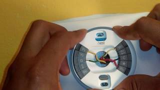 Nest thermostat Como instalar El termostato nest Nest installation [upl. by Atterol85]