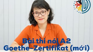 Chia sẻ về bài thi nói A2 GoetheZertifikat 2016Cô Dương Yêu Tiếng Đức [upl. by Yrek]