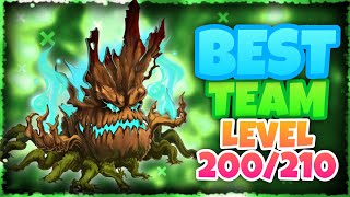 Hero Wars Heidi Event  No Buff Best Team For Level 200 210 Boss  Hero Wars Dominion Era [upl. by Anawek647]