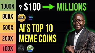 🤑Make MILLIONS Now AIs Top 10 Meme Coins Exposed 🚀 [upl. by Ancier]