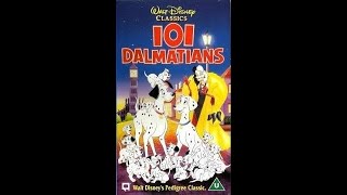 Closing to 101 Dalmatians UK VHS 1996 [upl. by Lobiv]