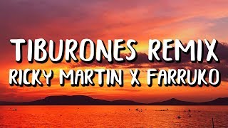 Ricky Martin Farruko  Tiburones REMIX LetraLyrics [upl. by Ardiekal]