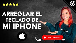 Cómo ARREGLAR el TECLADO de mi iPhone  📱 No Funciona y no Responde 📱 [upl. by Ranip986]