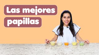 Las 5 mejores papillas para hacerle a tu bebé [upl. by Atazroglam]