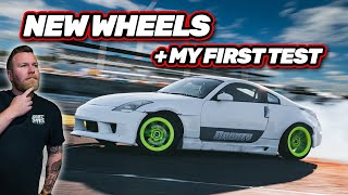 We test Adams new competitionspec 350Z drift car [upl. by Olbap]