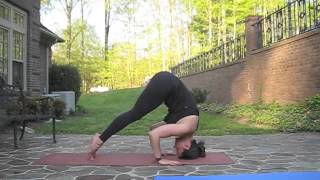 Yoga tripod headstand tutorial [upl. by Aiksa]