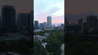 City Drone Flythrough drone mini4pro cinematicdrone [upl. by Fritzie]