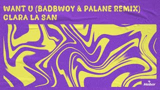 Clara La San  Want U Badbwoy amp Palane Remix [upl. by Cirri]