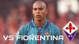 Ronaldo vs Fiorentina away Cup Winners Cup 199697 [upl. by Morry]