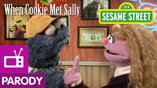 Sesame Street When Cookie Met Sally When Harry Met Sally Parody [upl. by Ahsinauj]