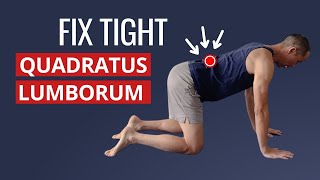 How to Fix a Tight amp Painful QUADRATUS LUMBORUM Stretching Isnt It [upl. by Ferrel289]