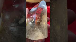 Super Rutilated Crystal 40quot tall rutilequartz [upl. by Taran]