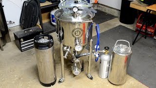 CF10 Spike Conical Unitank Fermenter A HandsOn Review [upl. by Leiso]