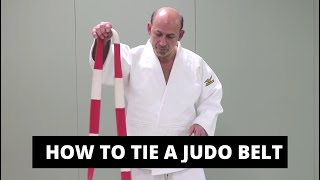 How to tie a Judo Belt [upl. by Naux298]