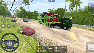 Map Mod Bussid 43  Most Beautiful Jungle Hill Road Map Mod For Bus Simulator Indonesia।Bussid Mod [upl. by Beatrix]