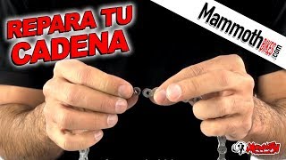 Como cambiar y reparar una cadena de bicicleta [upl. by Itsur]