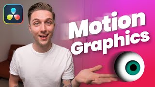 Motion Graphics in Fusion  8 SUPER USEFUL Skills [upl. by Seni128]