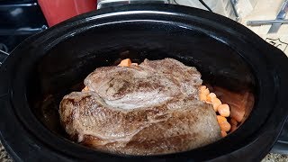 Crockpot Dinner Series Boneless Chuck Pot Roast Over Rice [upl. by Herman]