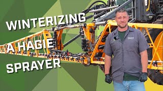 How to Winterize a Hagie Sprayer [upl. by Barnet]