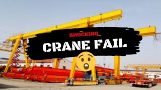 Crane Accident Videos  Crane Fail  Crane Machine  Crane Crash [upl. by Aser]