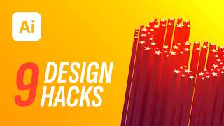 9 Adobe Illustrator Hacks for EyeCatching Designs [upl. by Mikah]