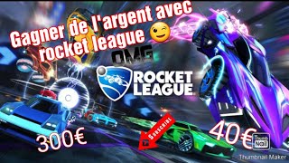 Gagner de largent en jouant à Rocket League [upl. by Cece781]