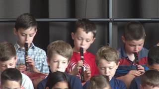 FreemanKennedy Grade 3 Recorder Concert  May 2017 [upl. by Nika]