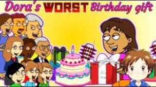 Reupload GoAnimate Toons Doras WORST Birthday Gift [upl. by Ais]