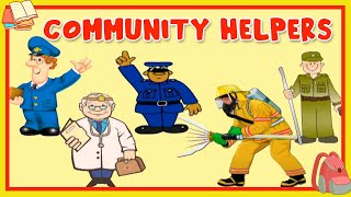 Learn About Community Helpers  Preschool Learning For Kids  Educational Video For Children [upl. by Galitea]