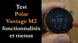 Test Polar Vantage M2  excellent coach running et triathlon [upl. by Millda503]